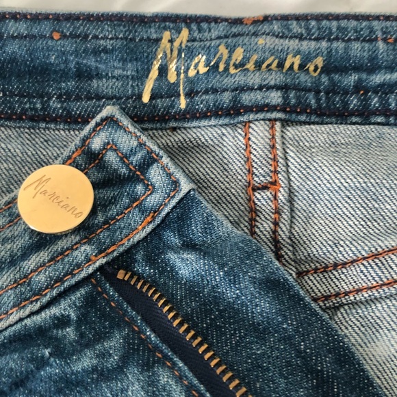 Marciano Mini Denim Skirt - Picture 5 of 7